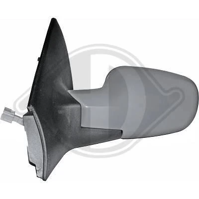 Renault Megane 2 2002-2008 Dış Dikiz Aynası Elektrikli Isıtmalı Asferik Sol (Oem No:7701054689) ürün görseli 1
