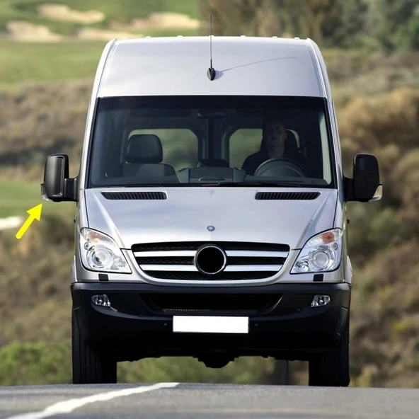 Mercedes Sprinter - Volkswagen Crafter 2006-2018 W906- Ayna Camı Sağ Alt (Oem No:A0028112033) ürün görseli 1