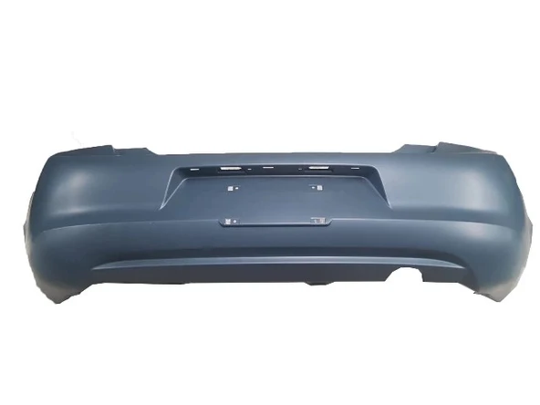 Citroen C Elysee 2012-2016 Arka Tampon Koyu Gri Sensör Deliksiz (Eurobump) (Oem No:1608703380) ürün görseli 1