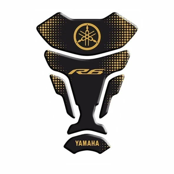 YAMAHA R6 UYUMLU TANK PAD 004 ürün görseli 1