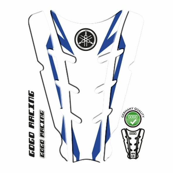 YAMAHA R25 2014 - 2018 UYUMLU TANK PAD 018 ürün görseli 1