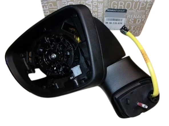 Renault Captur 2018- Dış Dikiz Aynası Sol Elektrikli Isıtmalı, Elektrikli Katlanabılır, Yanıp Söner, Astarlı Kapak, Asfe ürün görseli 1