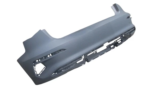 Audi A3 Sb - 2021-2024 Arka Tampon Astarlı Gri Sensör Deliksiz (Çeki Demiri Kapaklı)(Tyg) (Oem No:8Y4807067Gru) ürün görseli 1