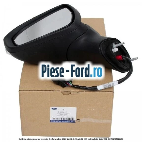 Ford Mondeo 2014- Dış Dikiz Aynası Sol  (Oem No:Ds7317E715Ee) ürün görseli 1