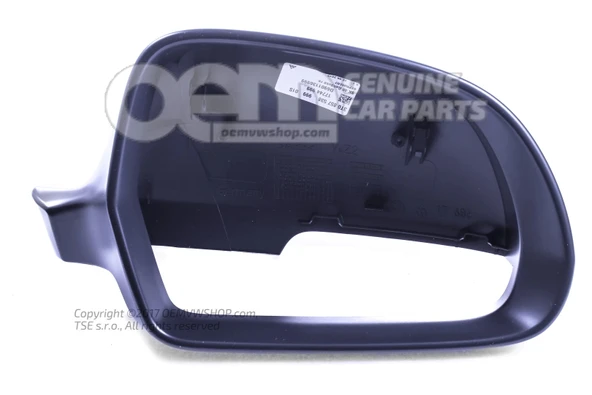 Skoda Octavia - Superb 2008-2015 Ayna Kapağı Sağ Astarlı (Oem No:3T0857538) ürün görseli 1