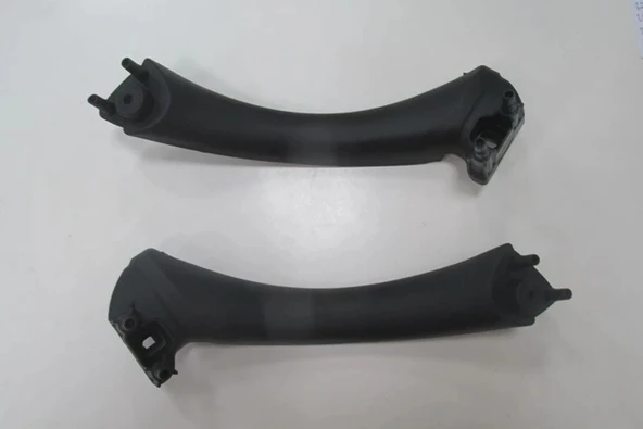 Bmw 3 Serisi 2005-2011 Ön Kapı İç Çekme Kolu Sağ - Sol Set (2 Parça) Siyah ürün görseli 1
