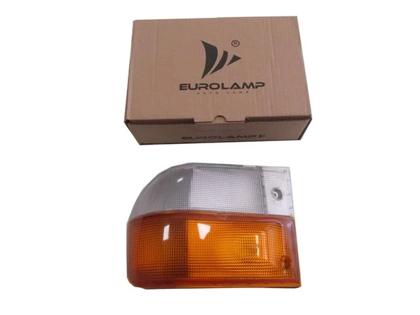 Hyundai Porter Kamyonet 1996-2005 Ön Sinyal Sol Sarı - Beyaz (Eurolamp) (Oem No:923014B001) ürün görseli 1