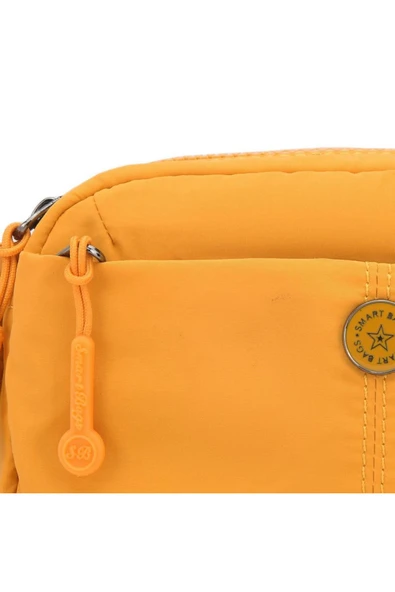 Mikro Poly Kumaş Mini Boy Postacı Kadın Çantası 3339 - Resim 2