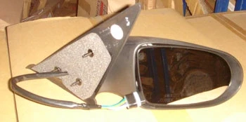 Chrysler Neon - 1995-1999 Kapı Aynası Sol Elektrikli - Siyah 4 Fiş Li (Polyway) (Oem No:4658891) ürün görseli 1
