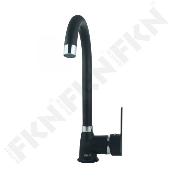 FKN Delta Mix Siyah Eviye Bataryası - Resim 3