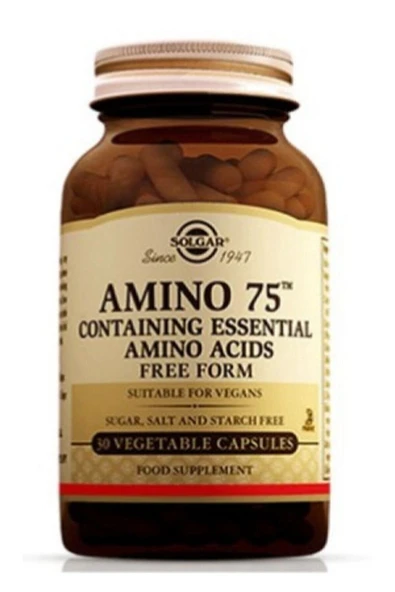 Solgar Amino 75 30 Kapsül Essential Amino ürün görseli 1