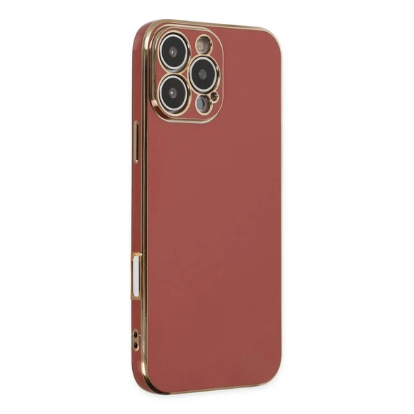 iPhone 16 Pro Uyumlu Kılıf Volet Silikon - Kırmızı ürün görseli 1