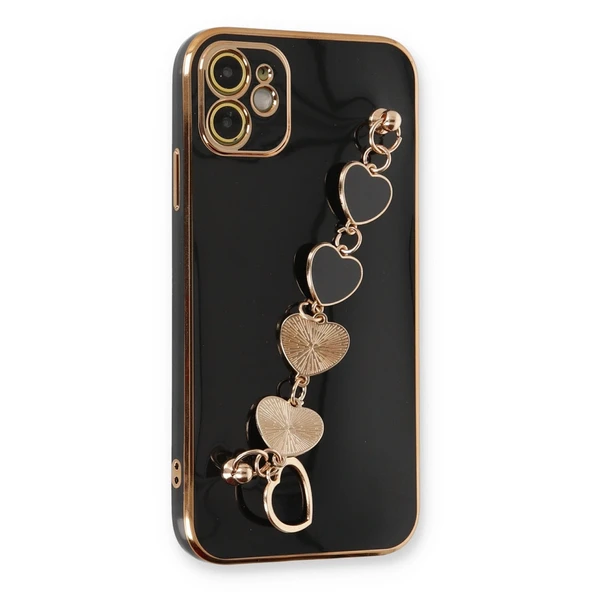 iPhone 12 Uyumlu Kılıf Esila Silikon - Siyah ürün görseli 1