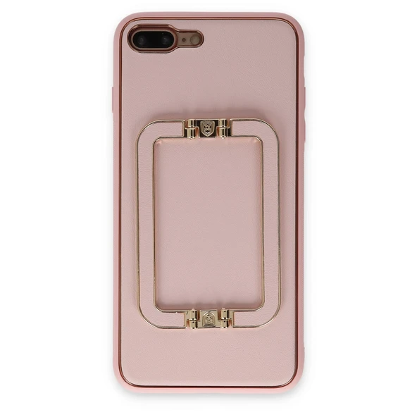 iPhone 7 Plus Uyumlu Kılıf Coco Elit Kapak - Pembe ürün görseli 1