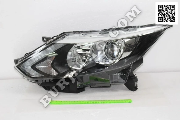 Nissan Qashqai 2014-2016 J11 Far Lambası Sol Elektrikli - Motorlu - Mercekli - Ledli (E Marklı) (Oem No:260604Eh1A) ürün görseli 1