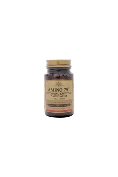 Solgar Amino 75 30 Kapsül - Resim 3