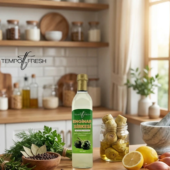 Enginar Sirkesi Tempofresh 500 ml. - Resim 2