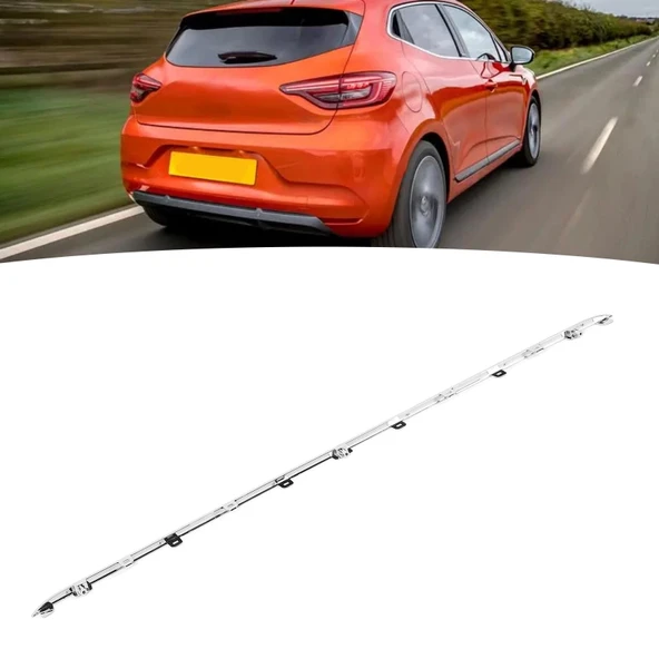 Renault Clio 5 Hatchback 2020-2023 Arka Tampon Bandı Nikelaj Çıtası (Tw) (Oem No:850709974R) ürün görseli 1