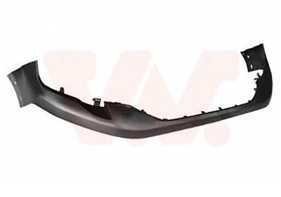 Peugeot Rifter 2019-2024 Ön Üst Tampon Siyah Dodik Delikli (Tw) (Oem No:1632654880) ürün görseli 1