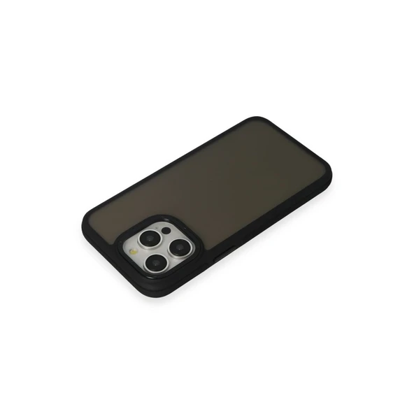 iPhone 13 Uyumlu Pro Max Harvel Kapak - Siyah - Resim 3