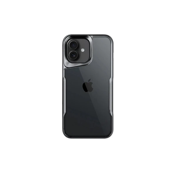 iPhone 16 Uyumlu Plus Kılıf Boyi Silikon Kapak - Titan Gri ürün görseli 1