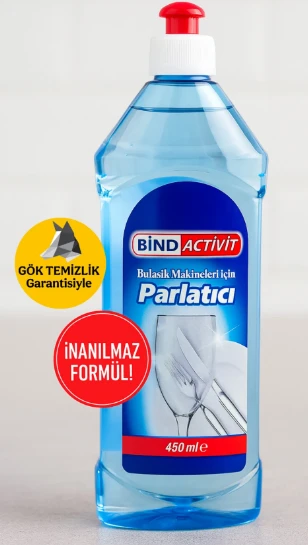 Bind Activit Bulaşık Makinesi Parlatıcısı 450ml 5 ADET ürün görseli 1