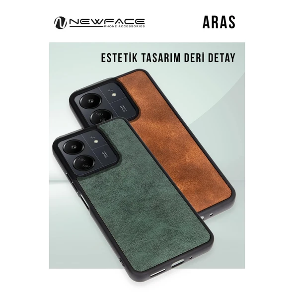iPhone 15 Uyumlu Pro Max Kılıf Aras Deri Kapak - Taba - Resim 3