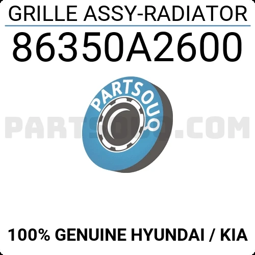 Kia Ceed 2016-2018 Ön Panjur Siyah (Nikelaj Çerçeveli)(Tyg) (Oem No:86350A2600) ürün görseli 1