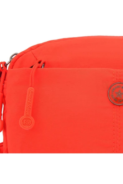 Mikro Poly Kumaş Mini Boy Postacı Kadın Çantası 3339 - Resim 2