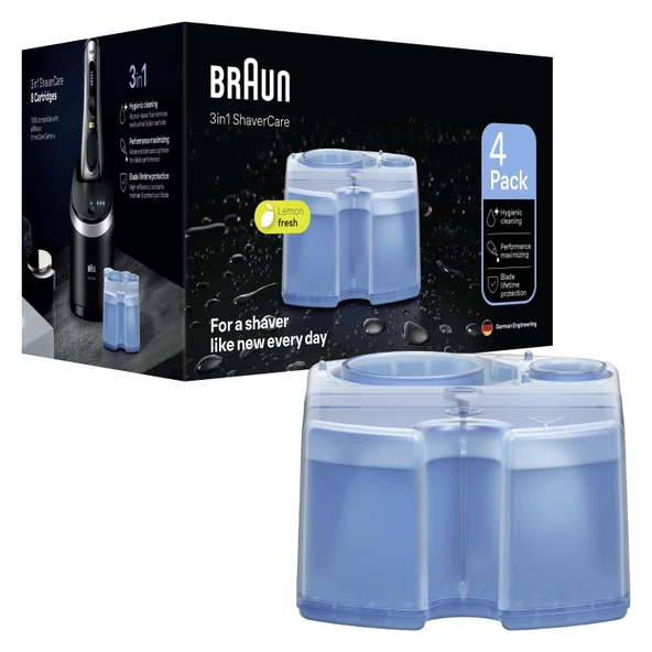 Braun CCR4 Tıraş Makinesi Temizleme Sıvısı ürün görseli 1