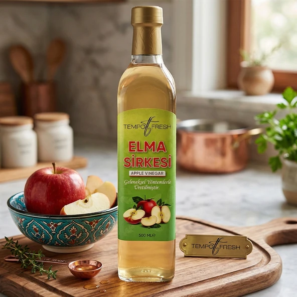 Elma Sirkesi Tempofresh 500 ml. - Resim 2