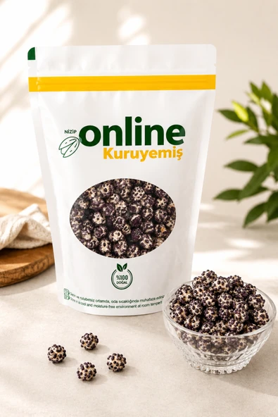 Kaymaklı Böğürtlen Kaplı Leblebi – Çıtır Tatlı Atıştırmalık | 500 gr ürün görseli 1