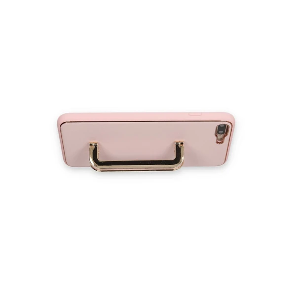 iPhone 7 Plus Uyumlu Kılıf Coco Elit Kapak - Pembe - Resim 3
