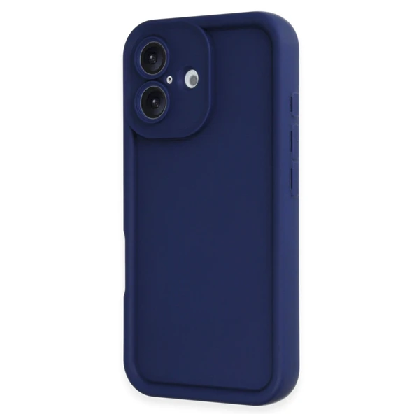 iPhone 16 Uyumlu Kılıf Viera Silikon - Lacivert ürün görseli 1