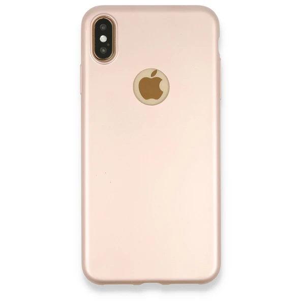 iPhone Xs Max Kılıf First Silikon - Rose Gold ürün görseli 1