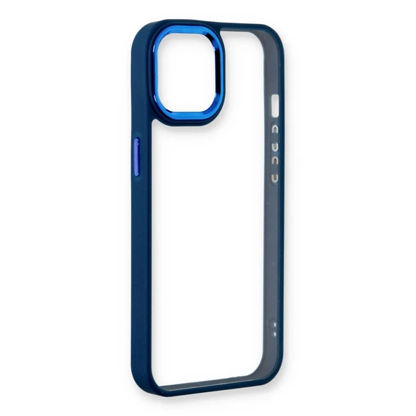 iPhone 14 Uyumlu Plus Kılıf Dora Kapak - Mavi - Resim 2