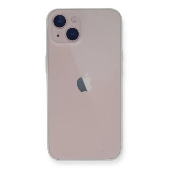 iPhone 14 Uyumlu Plus Kılıf Pp Ultra İnce Kapak - Beyaz ürün görseli 1