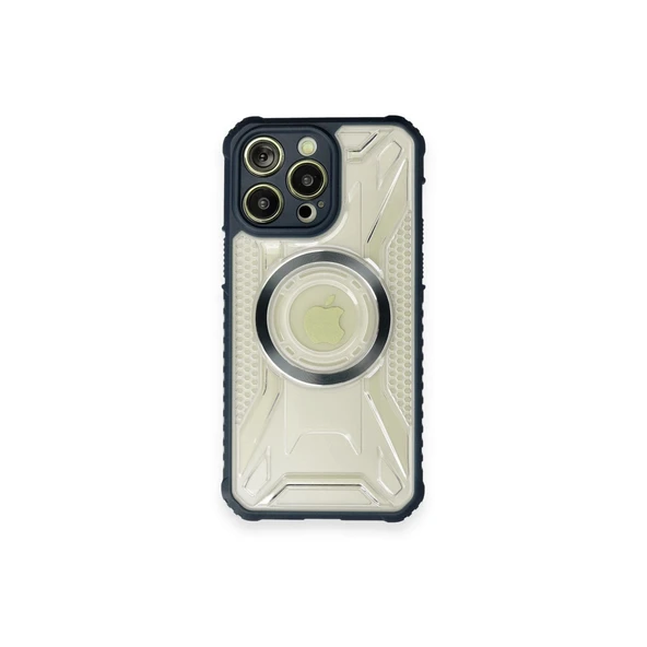 iPhone 12 Uyumlu Pro Kılıf Prag Magneticsafe Kapak - Lacivert ürün görseli 1
