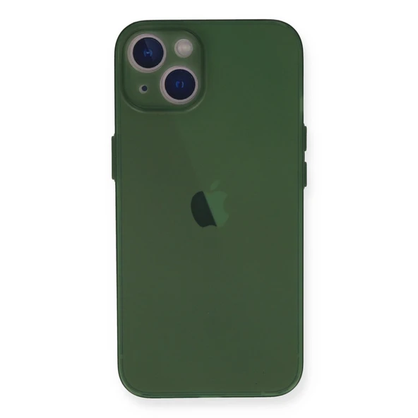 iPhone 14 Uyumlu Plus Kılıf Pp Ultra İnce Kapak - Yeşil ürün görseli 1