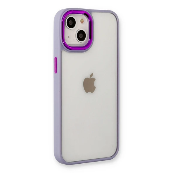 iPhone 14 Uyumlu Plus Kılıf Dora Kapak - Lila ürün görseli 1