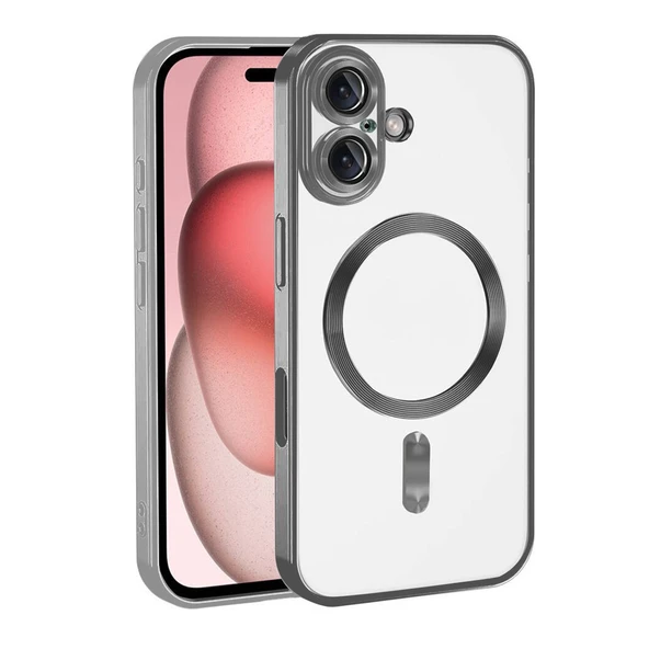 iPhone 17 Uyumlu Kross Magneticsafe Kapak - Titan Gri ürün görseli 1