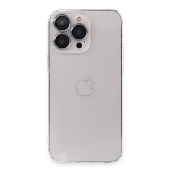 iPhone 13 Uyumlu Pro Kılıf Luko Lens Silikon - Sierra Blue ürün görseli 1