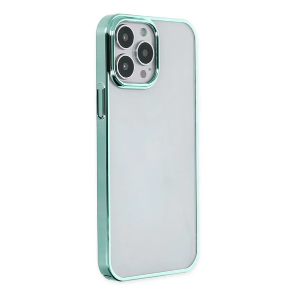 iPhone 14 Uyumlu Pro Kılıf Element Silikon - Yeşil - Resim 2
