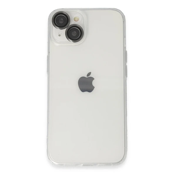 iPhone 14 Uyumlu Kılıf Luko Lens Silikon - Siyah ürün görseli 1