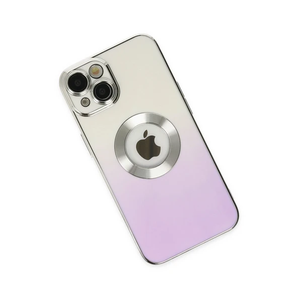 iPhone 14 Uyumlu Plus Kılıf Best Silikon - Mor - Resim 3