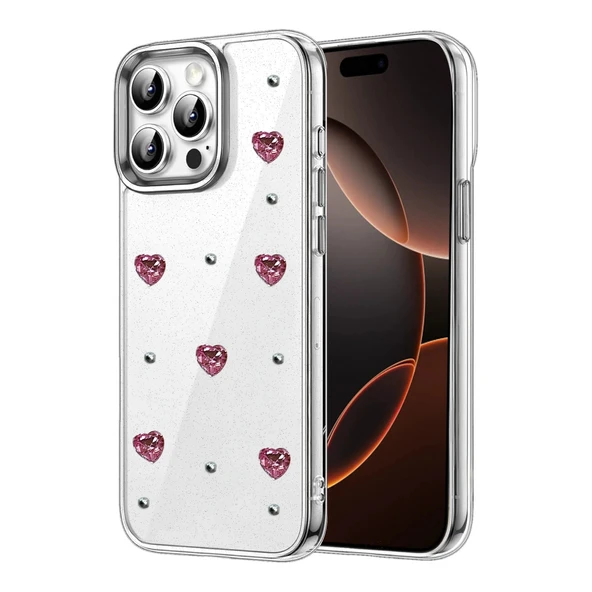 iPhone 14 Uyumlu Pro Max Fiyonk Desenli Kapak - Desen 3 ürün görseli 1