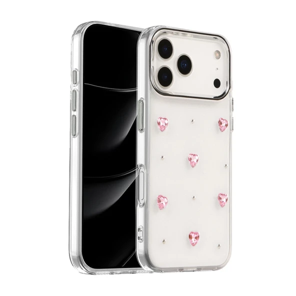 iPhone 17 Pro Uyumlu Fiyonk Desenli Kapak - Desen 3 ürün görseli 1