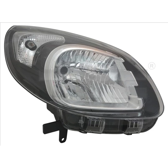Renault Clio V 2020-2023 Far Sağ [Ballast Hariç] Nikelaj Çıtalı (Oem No (260103814R ) ürün görseli 1