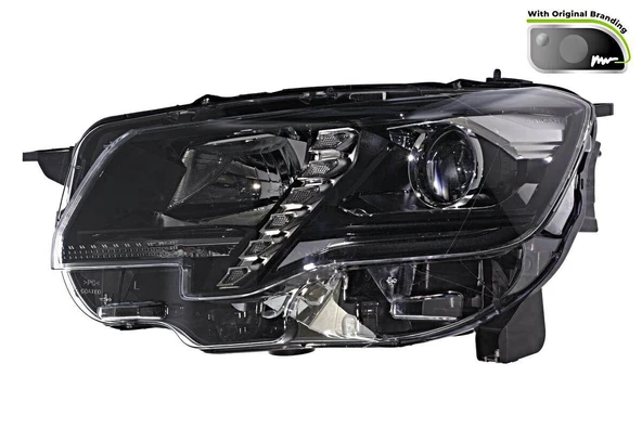 Peugeot Rifter 2019-2024 Far Lambası Sol (E Marklı)(Tw) (Oem No (9816827180)) ürün görseli 1
