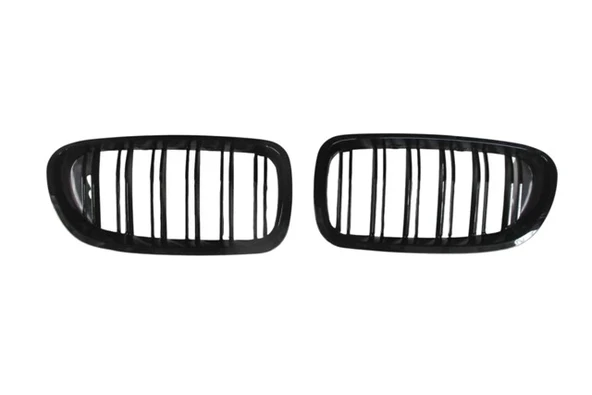 Bmw 5 Serisi 2010-2016 Ön Panjur Sağ - Sol Set (2 Parça) (Çıft Çıtalı) (Pıano Siyah) (Oem No (A0103198)) ürün görseli 1